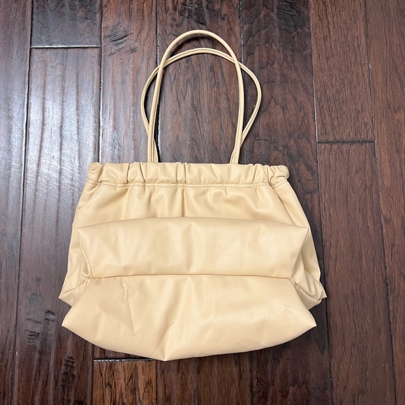 ZARA DRAWSTRING CLOSURE TOTE BAG - Picture 3 of 11